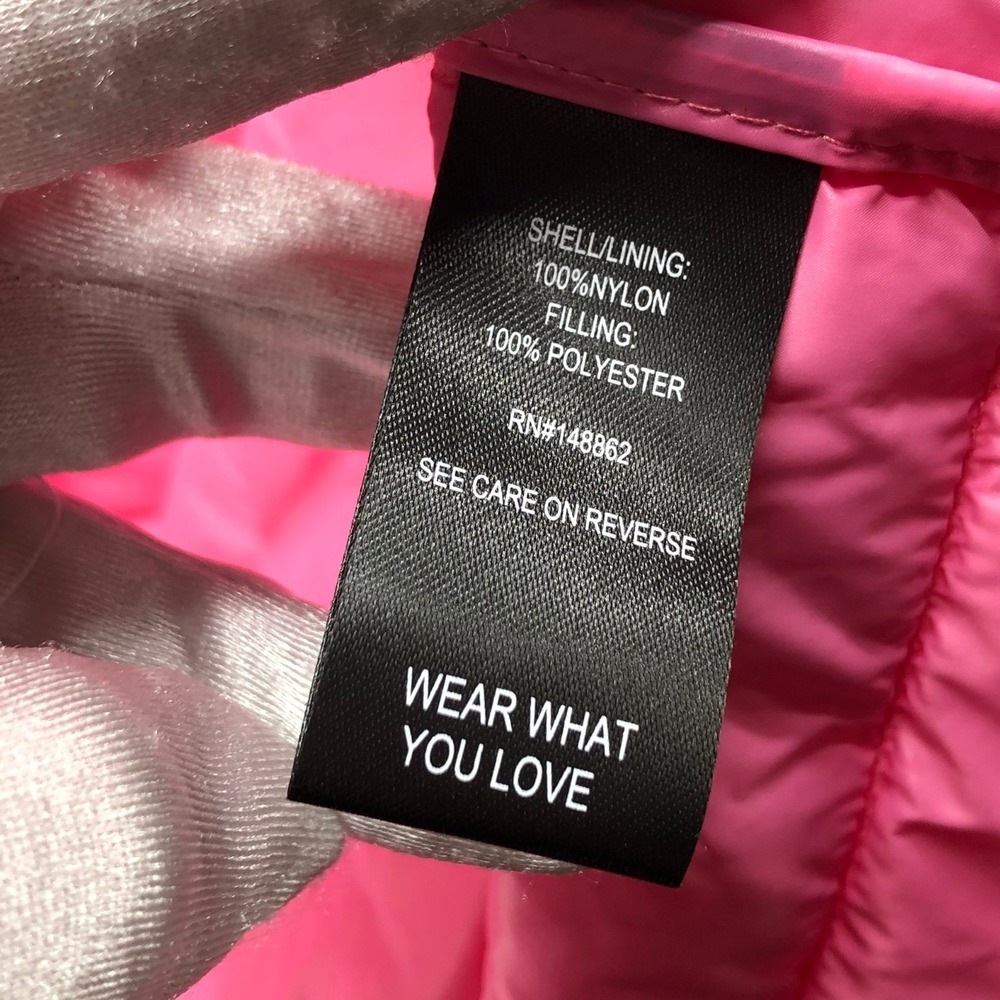 Torrid Lightweight Pink Puffer Vest Womens 5X Zip Hooded Quilted Jacket - Picture 8 of 11